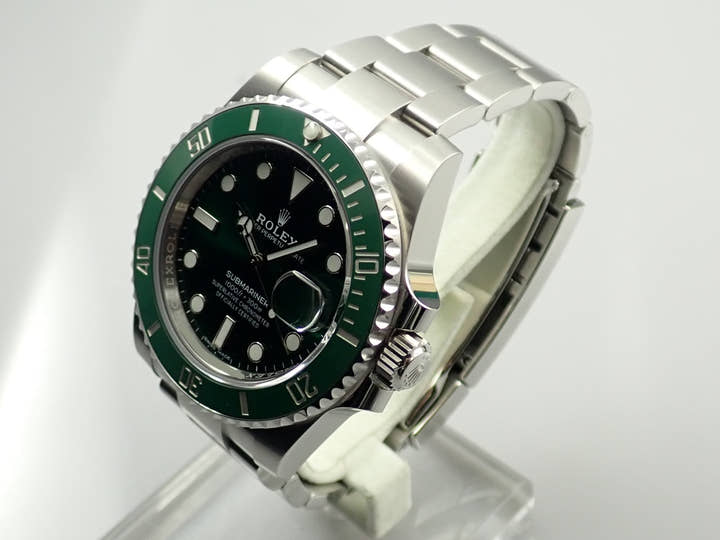 Rolex Submariner Date Ref. 116610LV Stainless Steel Green Dial