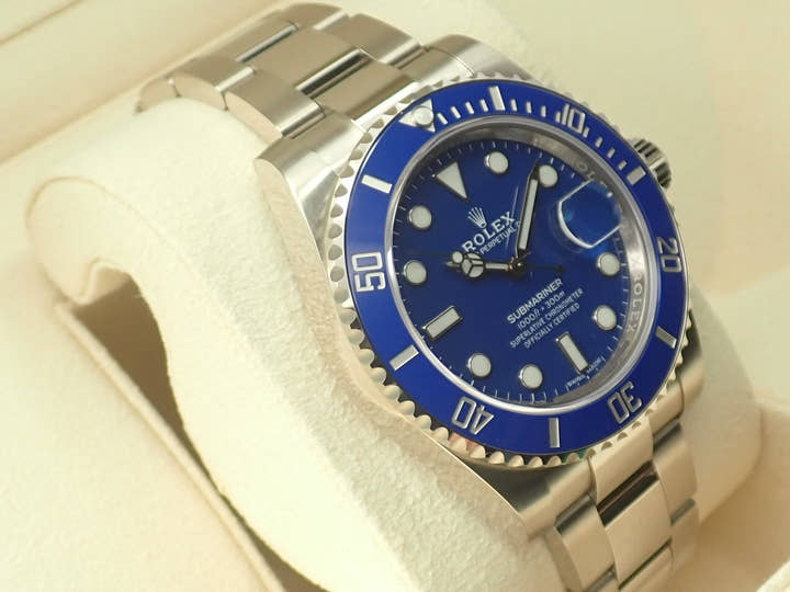 ロレックス サブマリーナー デイト Ref.116619LB ホワイトゴールド ブルー文字盤