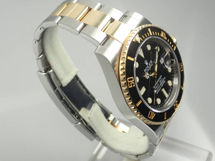 ロレックス サブマリーナー デイト Ref.116613LN ステンレススチール/イエローゴールド ブラック文字盤