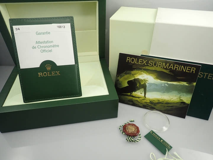 Rolex Submariner Date Ref. 16613 Stainless Steel/Yellow Gold Blue Dial