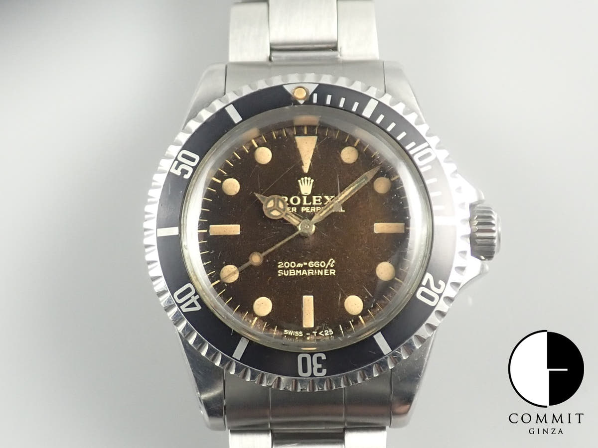 ロレックス サブマリーナー Ref.5513M ステンレススチール ブラック文字盤