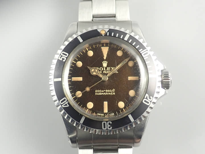 ロレックス サブマリーナー Ref.5513M ステンレススチール ブラック文字盤