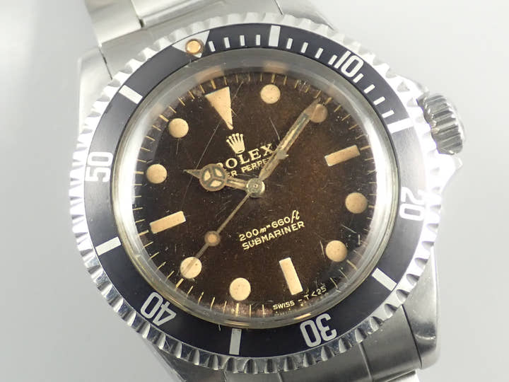 ロレックス サブマリーナー Ref.5513M ステンレススチール ブラック文字盤
