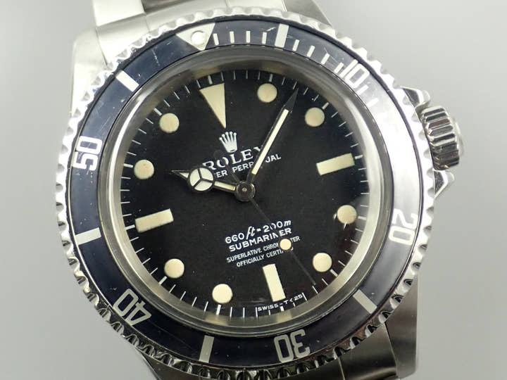 ロレックス サブマリーナー Ref.5512 ステンレススチール ブラック文字盤