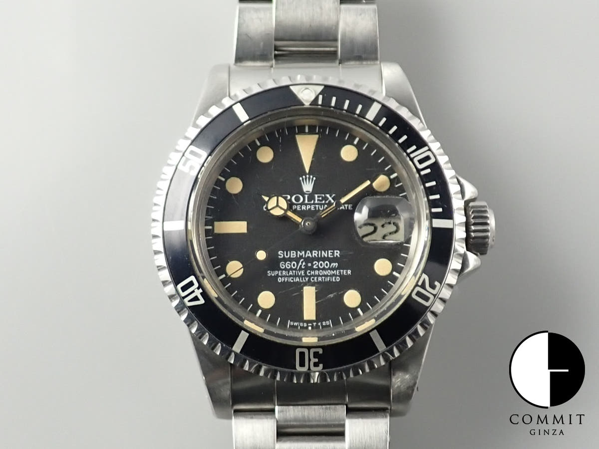 ロレックス サブマリーナー デイト Ref.1680 ステンレススチール ブラック文字盤