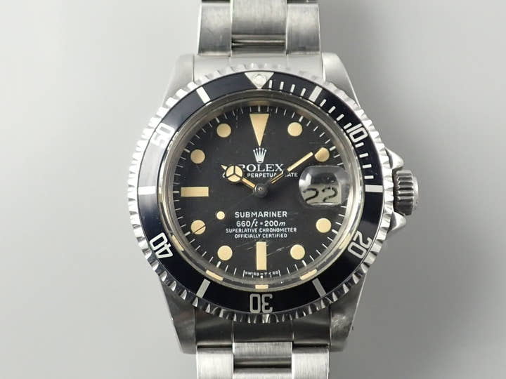 ロレックス サブマリーナー デイト Ref.1680 ステンレススチール ブラック文字盤