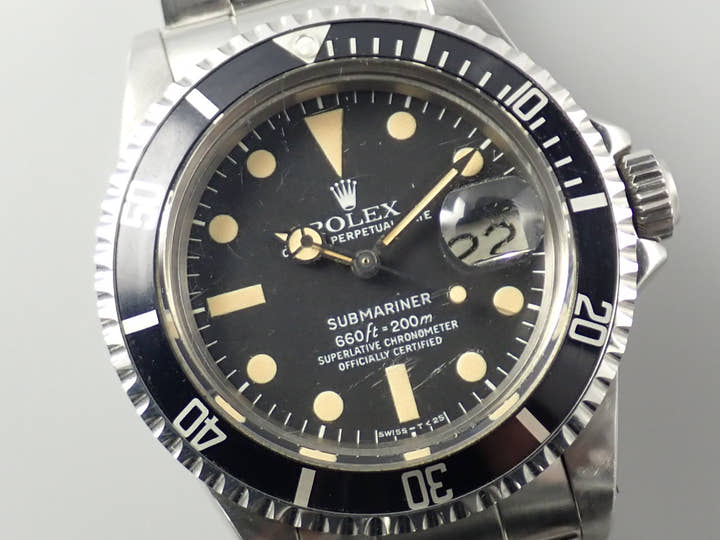 ロレックス サブマリーナー デイト Ref.1680 ステンレススチール ブラック文字盤