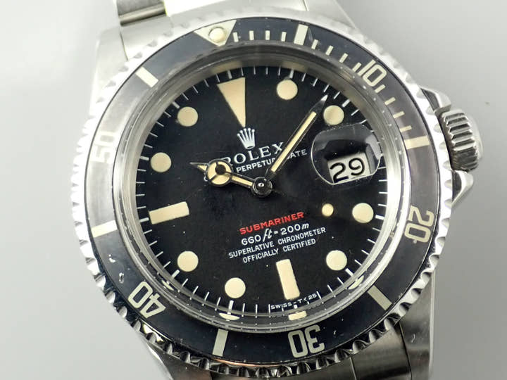ロレックス サブマリーナー デイト Ref.1680 ステンレススチール ブラック文字盤