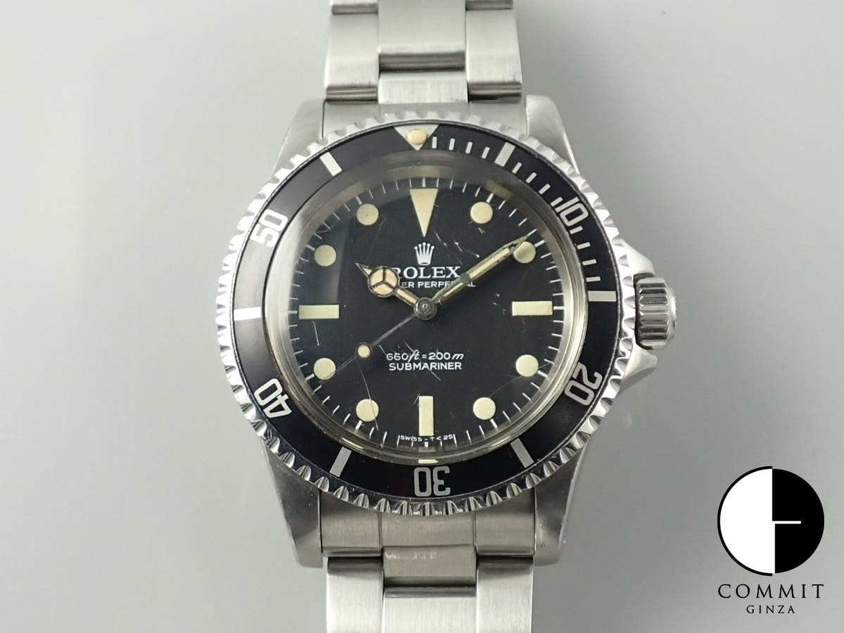 ロレックス サブマリーナー Ref.5513 ステンレススチール ブラック文字盤