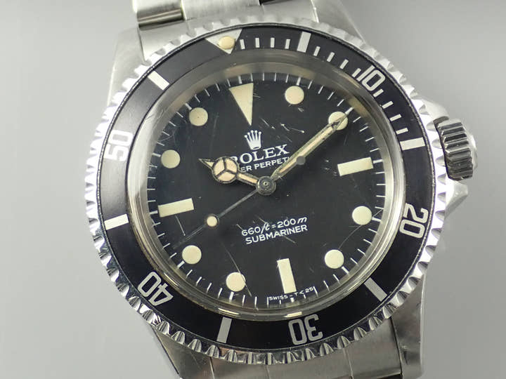 ロレックス サブマリーナー Ref.5513 ステンレススチール ブラック文字盤
