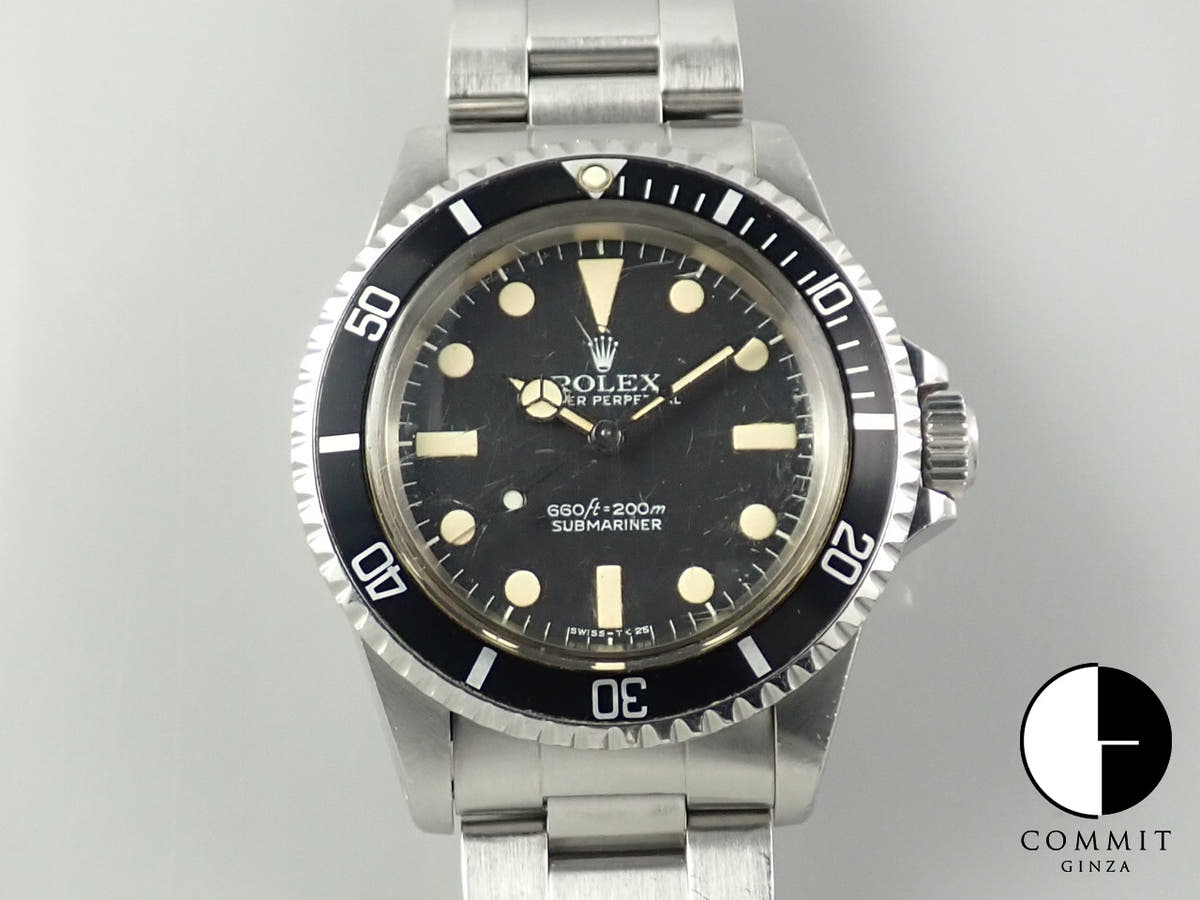 ロレックス サブマリーナー Ref.5513 ステンレススチール ブラック文字盤