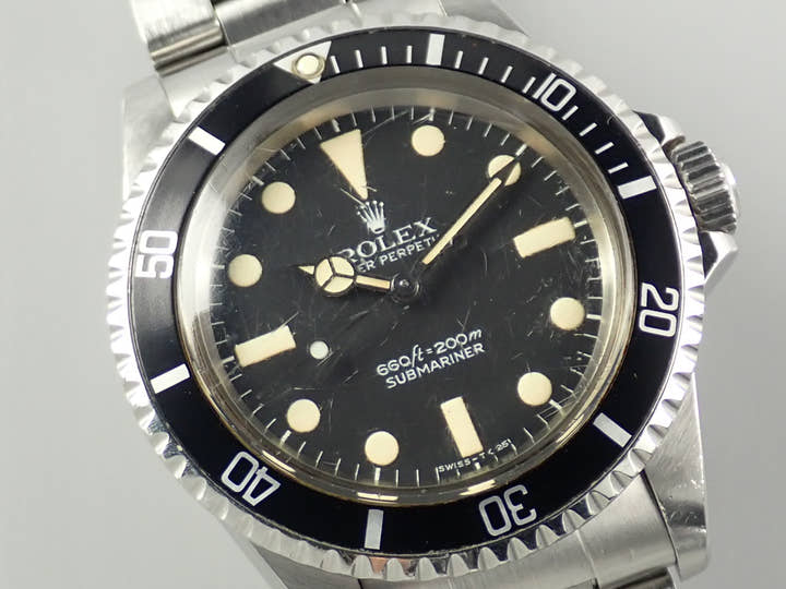 ロレックス サブマリーナー Ref.5513 ステンレススチール ブラック文字盤