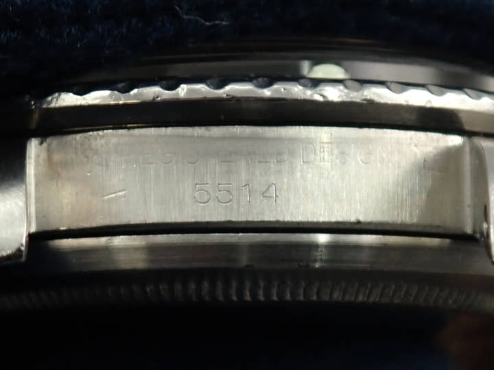 ロレックス サブマリーナー Ref.5514 ステンレススチール ブラック文字盤