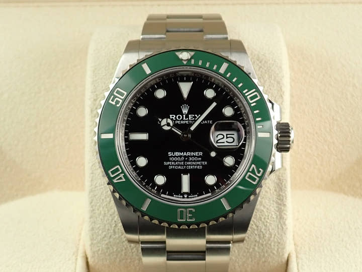 ロレックス サブマリーナー デイト Ref.126610LV ステンレススチール ブラック文字盤