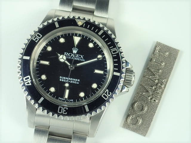 Rolex Submariner Ref.5513 Black Dial Used submariner-195