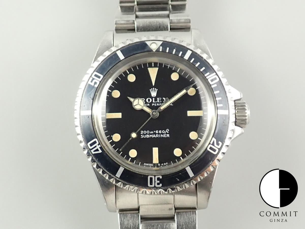 ロレックス サブマリーナー Ref.5513 ステンレススチール ブラック文字盤