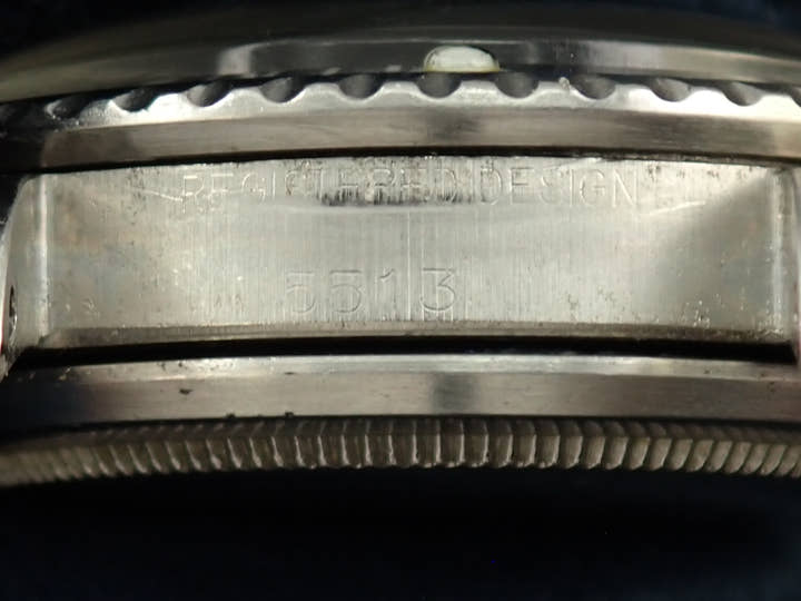 ロレックス サブマリーナー Ref.5513 ステンレススチール ブラック文字盤