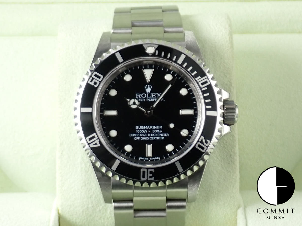 ロレックス サブマリーナー ノンデイト Ref.14060M ステンレススチール ブラック文字盤