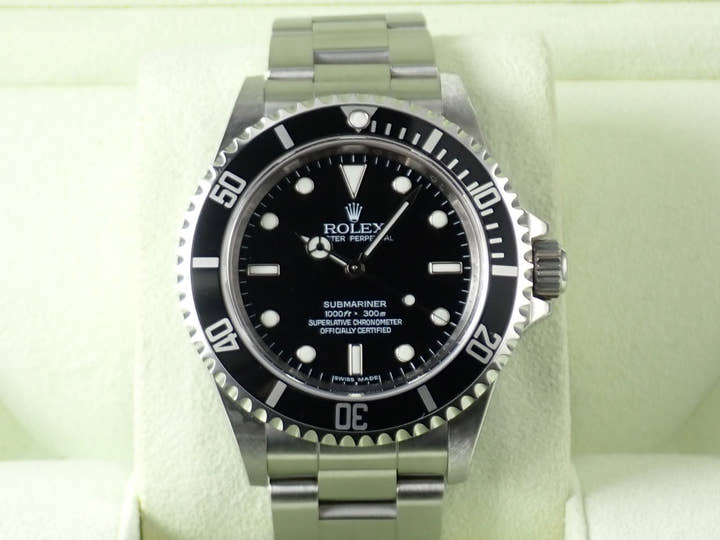 ロレックス サブマリーナー ノンデイト Ref.14060M ステンレススチール ブラック文字盤