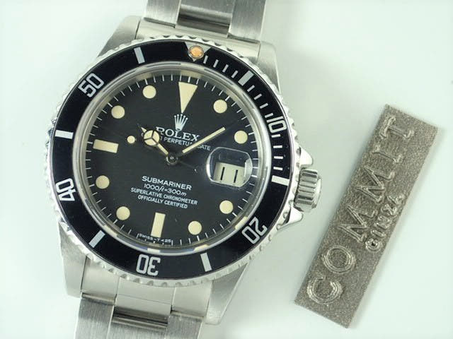 ロレックス サブマリーナー Ref.16800 ブラック文字盤 中古 submariner-202