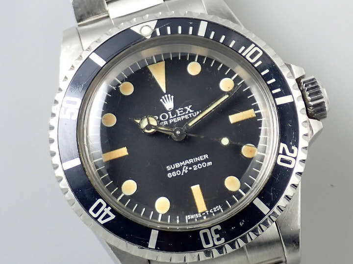 ロレックス サブマリーナー Ref.5513 ステンレススチール ブラック文字盤