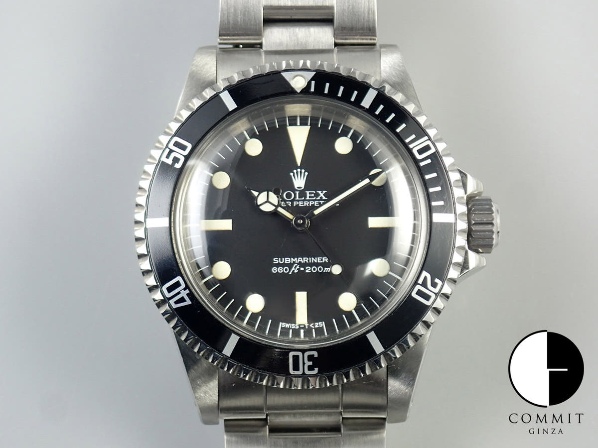 ロレックス サブマリーナー Ref.5513 ステンレススチール ブラック文字盤