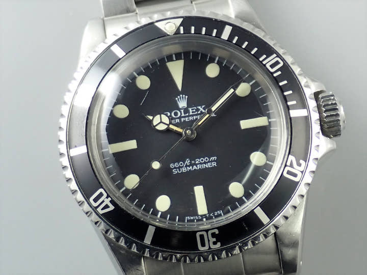 ロレックス サブマリーナー Ref.5513 ステンレススチール ブラック文字盤
