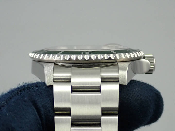 ロレックス サブマリーナー デイト Ref.16610LV ステンレススチール ブラック文字盤