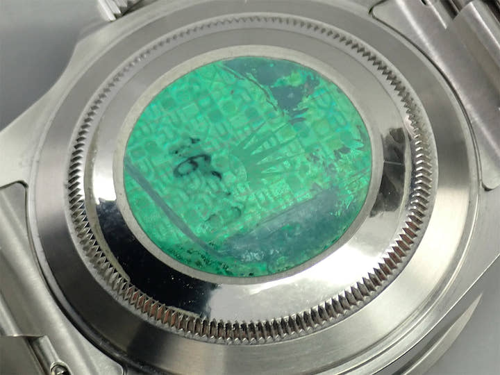 ロレックス サブマリーナー デイト Ref.16610LV ステンレススチール ブラック文字盤