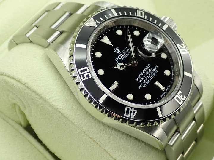 ロレックス サブマリーナー デイト Ref.16610 ステンレススチール ブラック文字盤