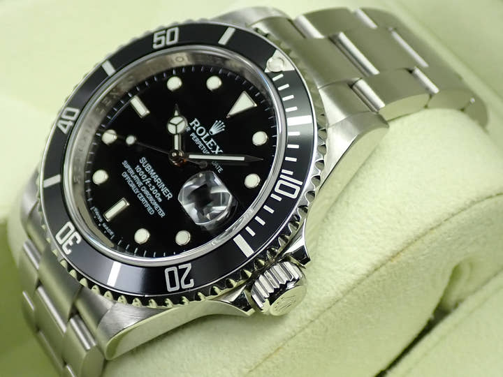 ロレックス サブマリーナー デイト Ref.16610 ステンレススチール ブラック文字盤