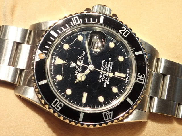 ロレックス サブマリーナー Ref.16800 ブラック文字盤 中古 submariner-224