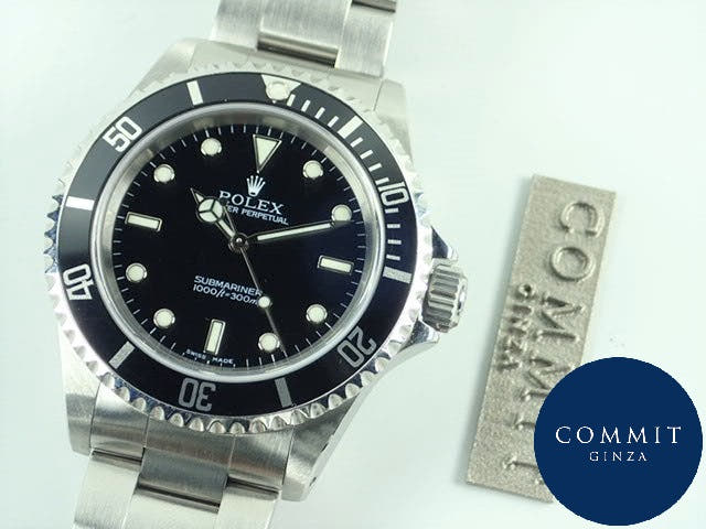 ロレックス サブマリーナー Ref.14060M ブラック文字盤 中古 submariner-227