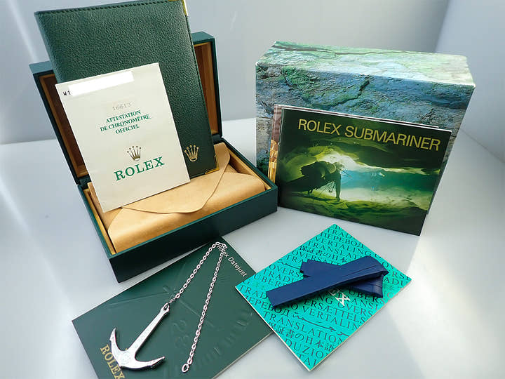 ロレックス サブマリーナー デイト Ref.16613 ステンレススチール/イエローゴールド ブルー文字盤