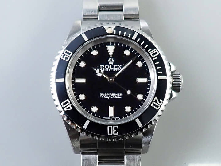 ロレックス サブマリーナー ノンデイト Ref.14060 ステンレススチール ブラック文字盤