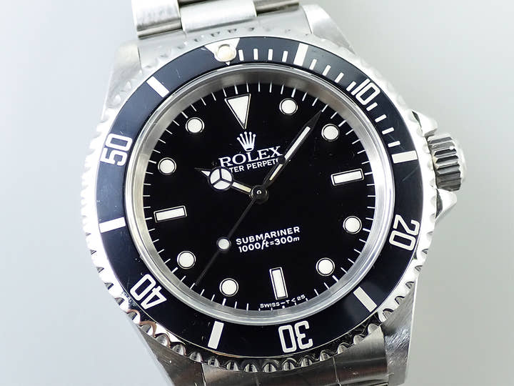ロレックス サブマリーナー ノンデイト Ref.14060 ステンレススチール ブラック文字盤