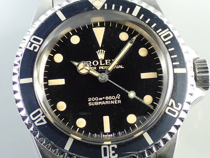 ロレックス サブマリーナー Ref.5513M ステンレススチール ブラック文字盤