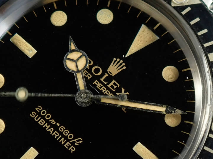 ロレックス サブマリーナー Ref.5513M ステンレススチール ブラック文字盤