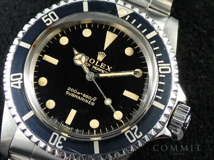 ロレックス サブマリーナー Ref.5513M ステンレススチール ブラック文字盤