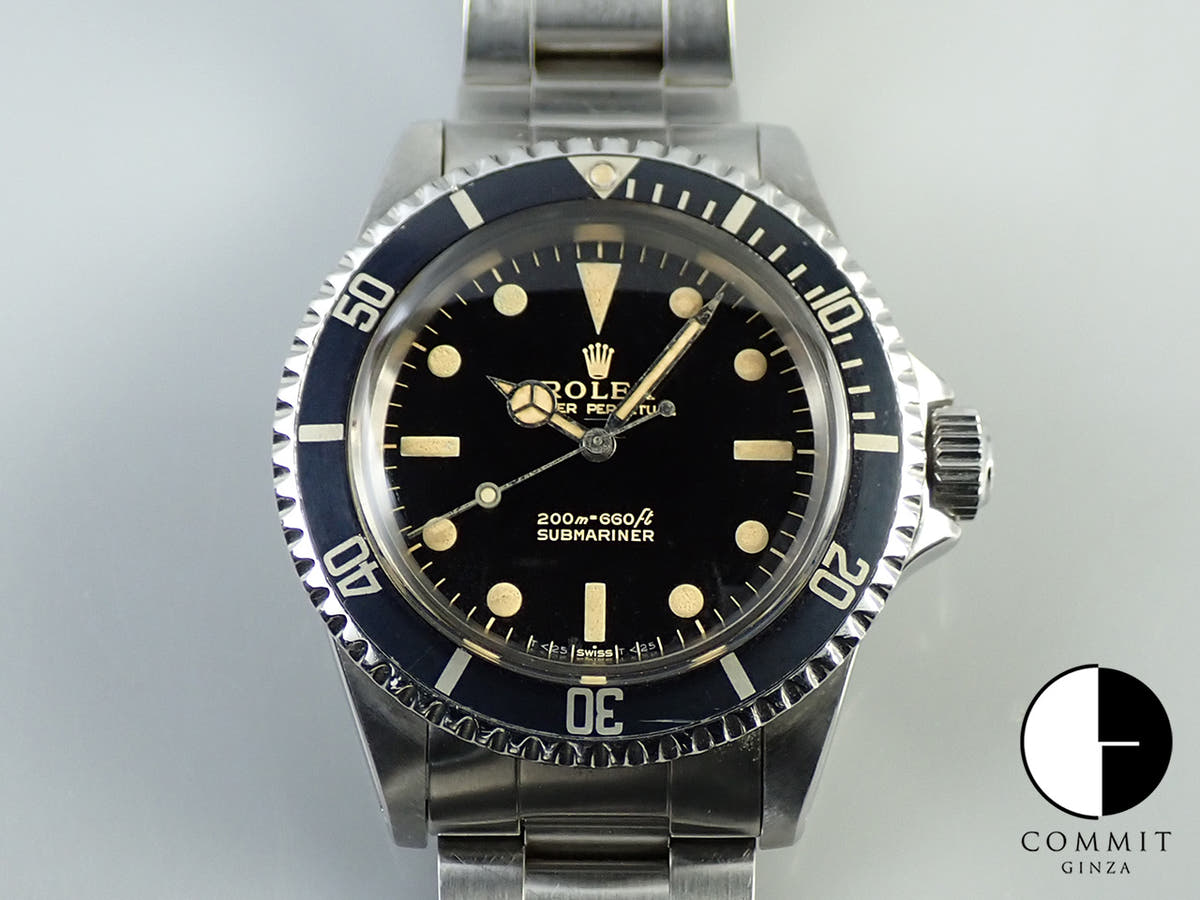 ロレックス サブマリーナー Ref.5513M ステンレススチール ブラック文字盤