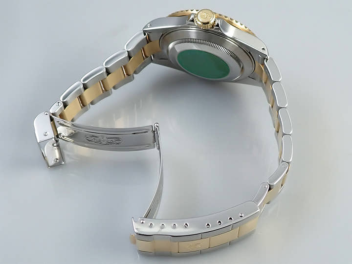 ロレックス サブマリーナー デイト Ref.16613SG ステンレススチール/イエローゴールド グレー文字盤