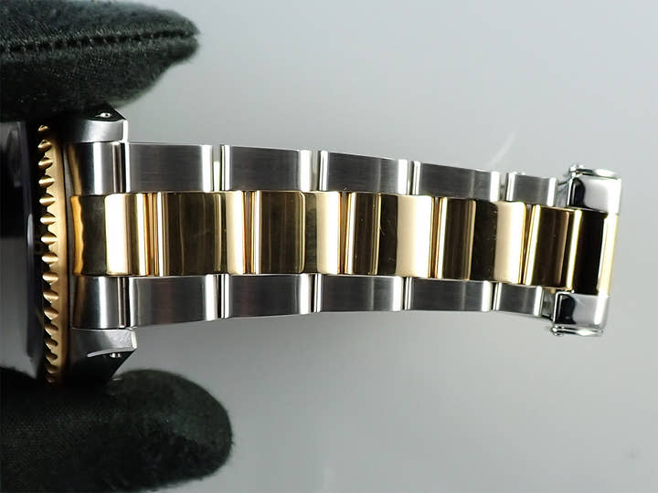 ロレックス サブマリーナー デイト Ref.16613SG ステンレススチール/イエローゴールド グレー文字盤