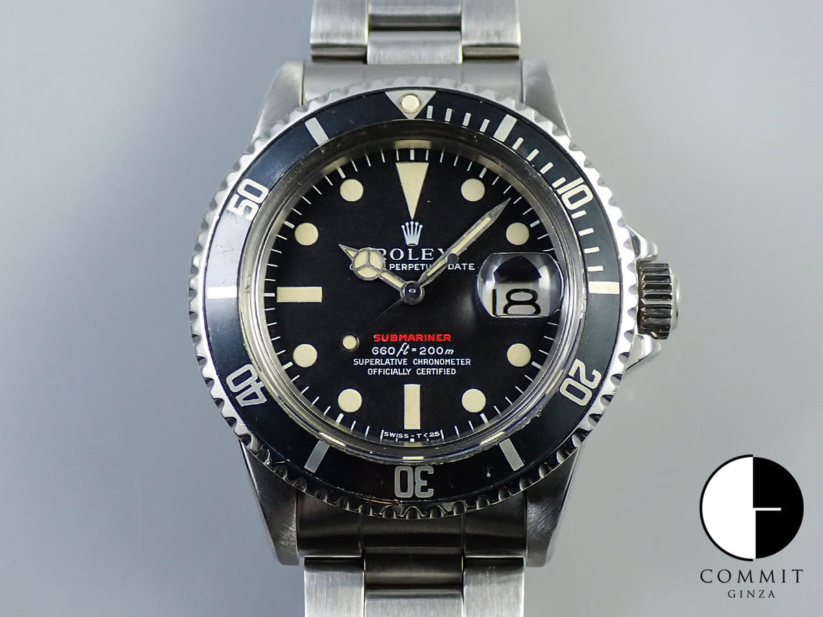 ロレックス サブマリーナー デイト Ref.1680 ステンレススチール ブラック文字盤