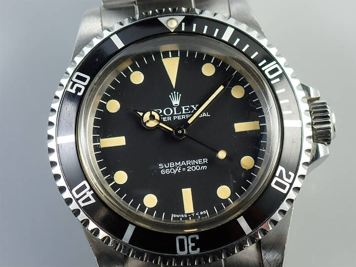 ロレックス サブマリーナー Ref.5513 ステンレススチール ブラック文字盤