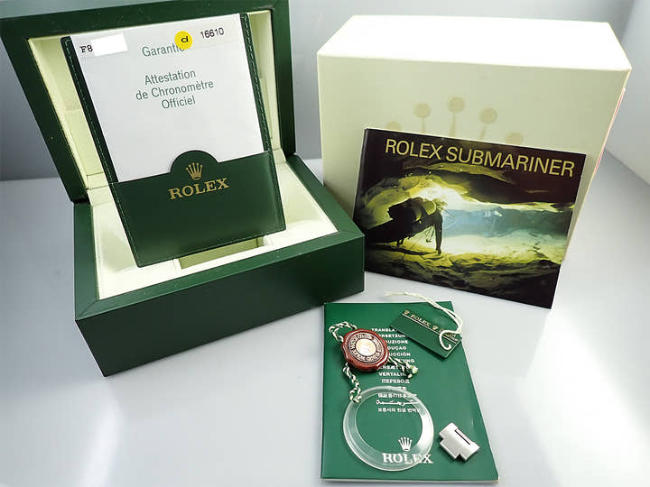 ロレックス サブマリーナー デイト Ref.16610 ステンレススチール ブラック文字盤