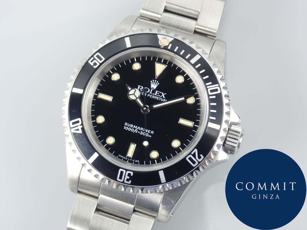 Rolex Submariner Ref.14060 Black Dial Used submariner-252