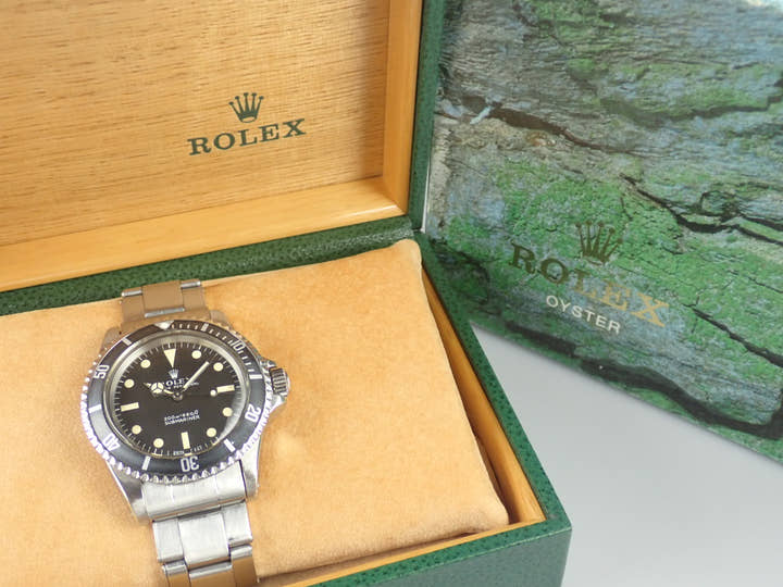 Rolex Submariner Ref.5513 Black Dial Used submariner-254