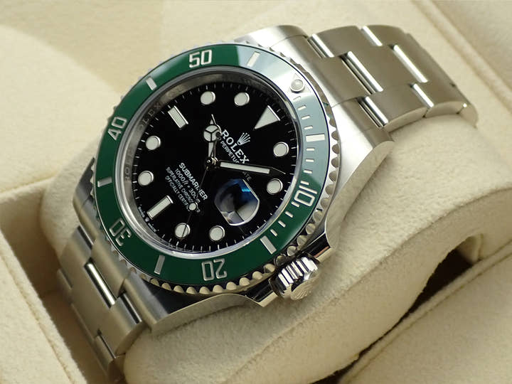 ロレックス サブマリーナー デイト Ref.126610LV ステンレススチール ブラック文字盤