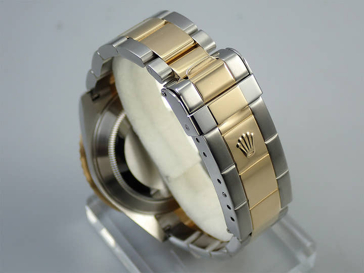 ロレックス サブマリーナー デイト Ref.16613SG ステンレススチール/イエローゴールド グレー文字盤