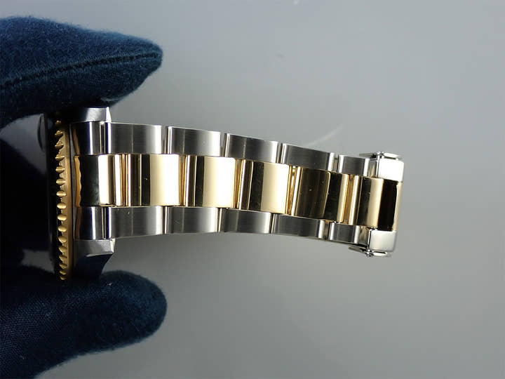 ロレックス サブマリーナー デイト Ref.16613SG ステンレススチール/イエローゴールド グレー文字盤